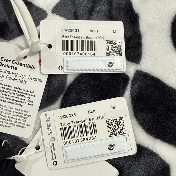 Lululemon Ever Essentials & Truly Tranquil Bralettes - Picture 9 of 9